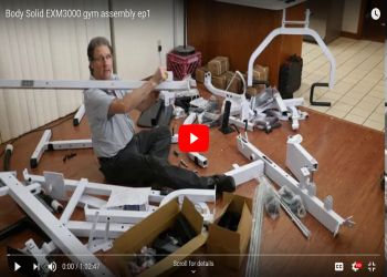Body Solid EXM3000 gym assembly ep1