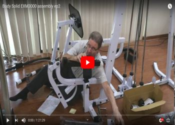 Body Solid EXM3000 gym assembly ep2